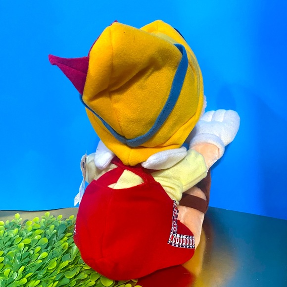WALT DISNEY DISNEY WORLD DISNEYLAND EXCLUSIVE VTG 80’s PINOCCHIO PLUSH w/TAGS - Picture 10 of 14